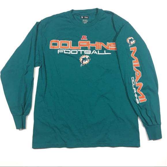 miami dolphins long sleeve shirt
